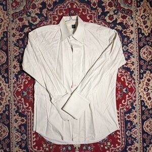 Ike Behar Cream Dress Shirt
